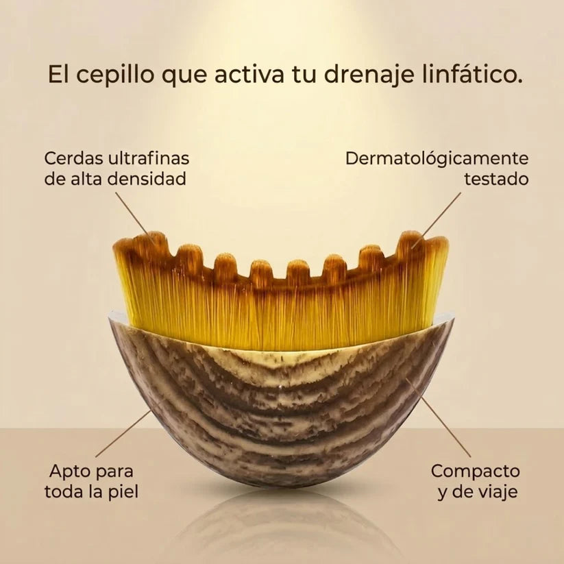 Cepillo Para Masajes de Drenaje Linfatico