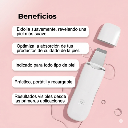 UltraScrub - Espátula Ultrasónica Facial